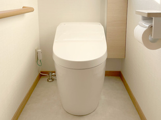 トイレリフォーム やわらかな雰囲気の心地よいレストルーム